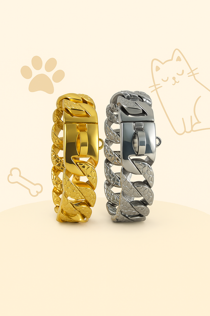 Stainless Steel P Chain Dog Leash