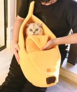 Banana Pet Bed – Funny Dog & Cat House