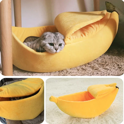 Banana Pet Bed – Funny Dog & Cat House