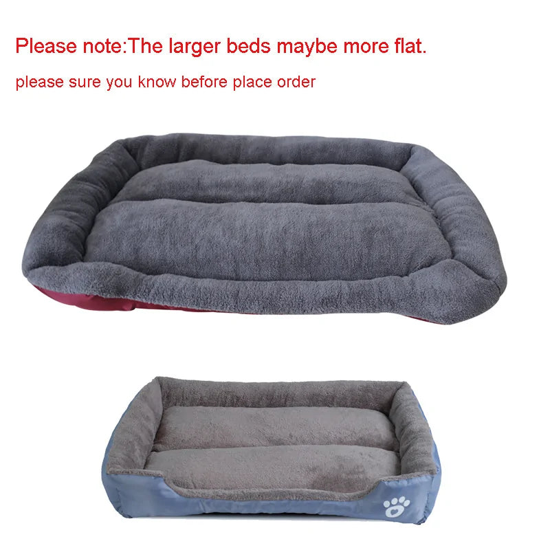 Waterproof Fleece Pet Bed