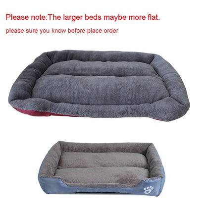 Waterproof Fleece Pet Bed