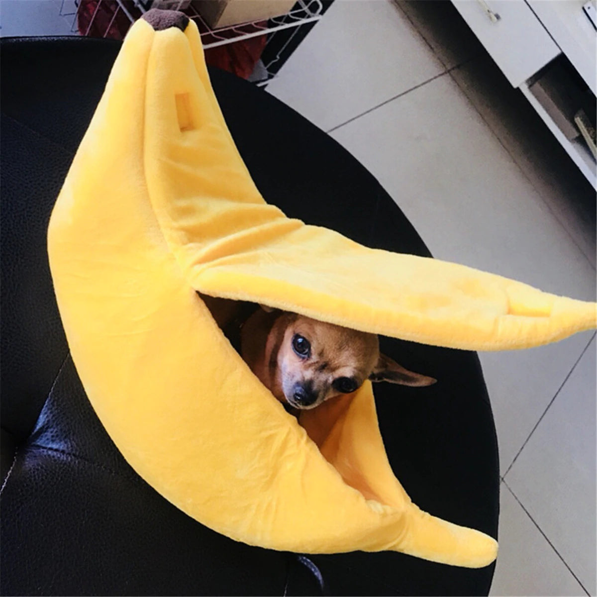 Banana Pet Bed – Funny Dog & Cat House