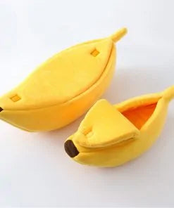 Banana Pet Bed – Funny Dog & Cat House